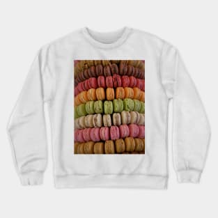 Colorful French Macaron Tower Crewneck Sweatshirt